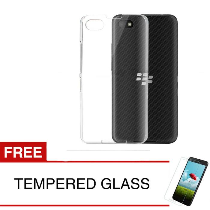 Gambar Crystal Case for Blackberry Z30 - Clear Hardcase +  Gratis Tempered Gl dari Mentari Grasindo Teknik Kota Administrasi Jakarta Barat Tokopedia