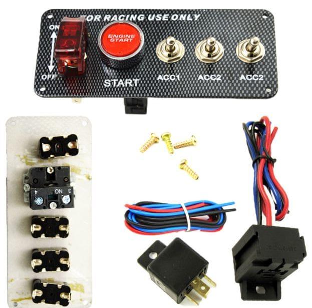 Engine Start Carbon 3 ACC / Switch dan engine start / Switch Engine 1