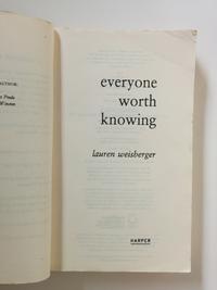 Gambar Everyone Worth Knowing dari Toko Buku Bekas Aksiku Kota Administrasi Jakarta Timur 2 Tokopedia