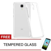 Gambar Crystal Case for Xiaomi Mi 4 - Clear Hardcase +  Gratis Tempered Glass dari Mentari Grasindo Teknik Kota Administrasi Jakarta Barat 1 Tokopedia