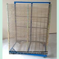 Gambar Rak Pengering 50 Susun Perlengkapan Peralatan Alat Sablon Drying Rack dari Provenio Indonesia Kota Administrasi Jakarta Timur 2 Tokopedia