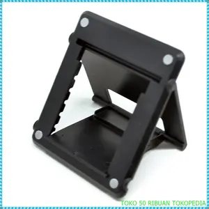 Universal Foldable Tablet Holder dudukan tab - Black i1525