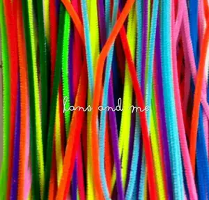 Kawat Bulu Beludru Pipe Cleaner - Mainan Edukasi Anak