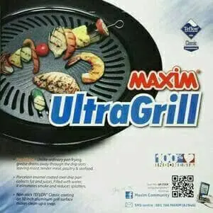 Panggangan Teflon Anti Lengket - Maxim Ultra Grill - High Quality