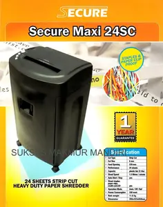 Mesin Penghancur Kertas / Paper Shredder SECURE Maxi 24SC