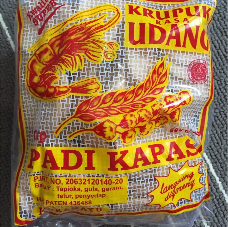 Krupuk Padi Kapas Udang dan Ikan Super