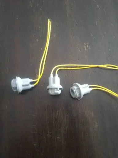 Socket/Soket/Fitting Lampu Senja/Sen T10..Motor/Mobil