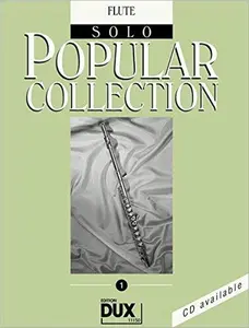 Buku Flute Solo Popular Collection 1, Include CD