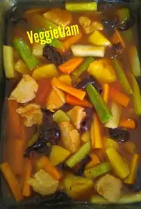 Asam Manis Vegetarian Vegan Veggietiam