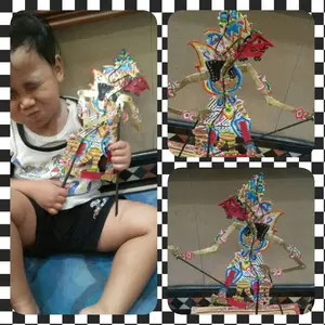 wayang kulit mini BALADEWA