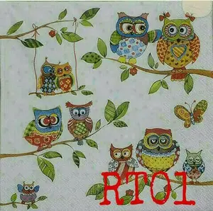 Napkin/Tissue Decoupage Eropa - Kode RT01