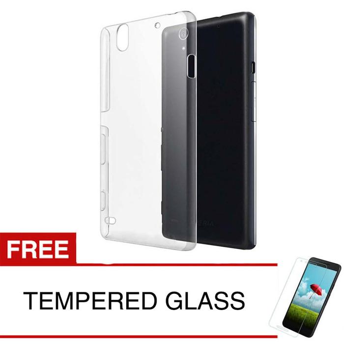 Gambar Crystal Case for Sony Xperia C4 / E5303 - Clear Hardcase +  Gratis Tem dari Mentari Grasindo Teknik Kota Administrasi Jakarta Barat Tokopedia