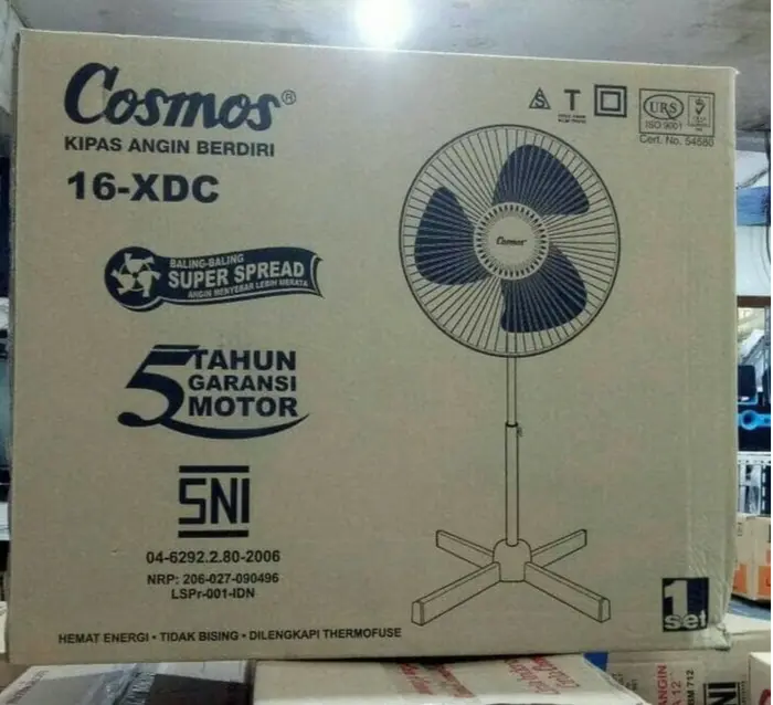 Kipas Angin Berdiri/Stand Fan Cosmos 16-XDC 6