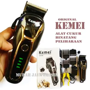 Kemei KM1991 Alat Cukur Special Rambut Tebal Dan Bulu Hewan Kesayangan