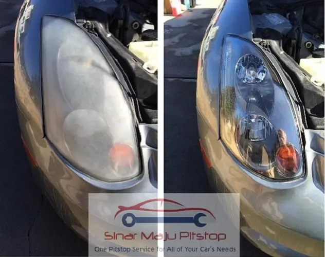 Pembersih & Pengkilap Kaca Mika Lampu Mobil - TURTLE WAX HEADLIGHT 4