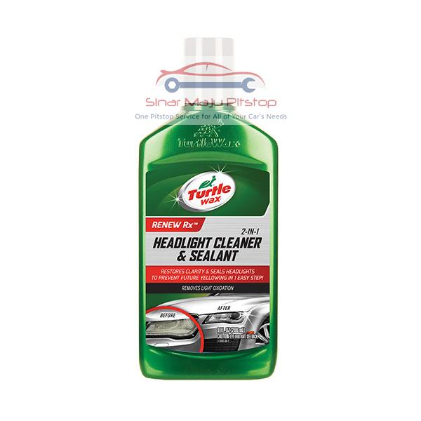 Pembersih & Pengkilap Kaca Mika Lampu Mobil - TURTLE WAX HEADLIGHT 1