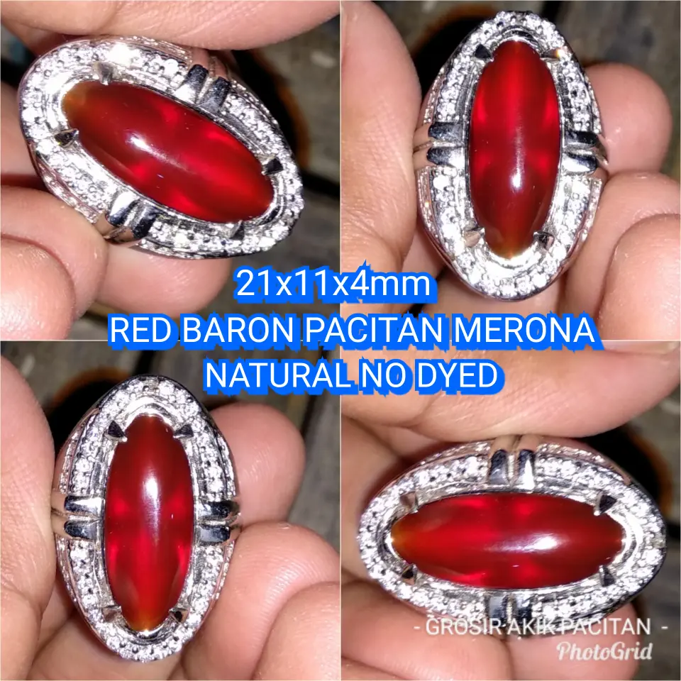 RED BARON PACITAN CUMA 1 BIJI MERAHNYA BERANI NATURAL