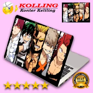 Garskin Laptop Boku No Hero Academia 8 Skin Laptop Stiker Laptop
