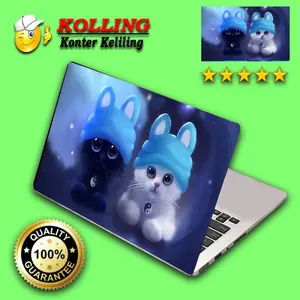 Garskin Laptop Kucing  Skin Laptop Stiker Laptop