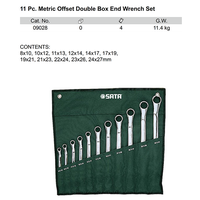 Gambar KUNCI RING SET 11 Pcs METRIC Double Box End Wrench 09028 SATA TOOLS dari warungtools Kota Administrasi Jakarta Utara 2 Tokopedia
