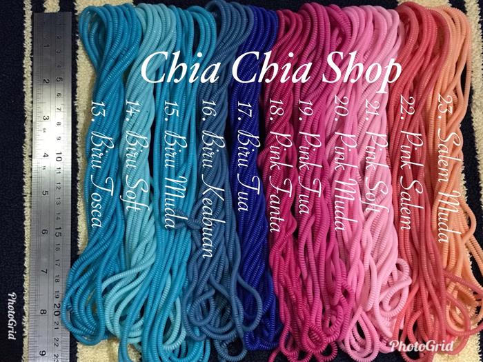 Gambar Spiral Pelindung Kabel (Pink Fanta, Biru Tua, Merah) dari Chia chia shop Jakarta Utara Tokopedia