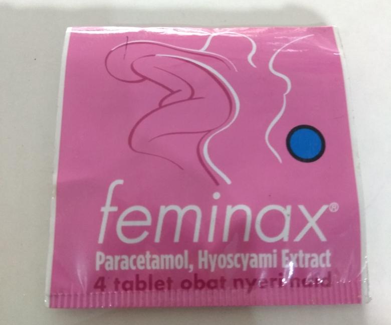 Feminax tablet obat nyeri haid isi 4