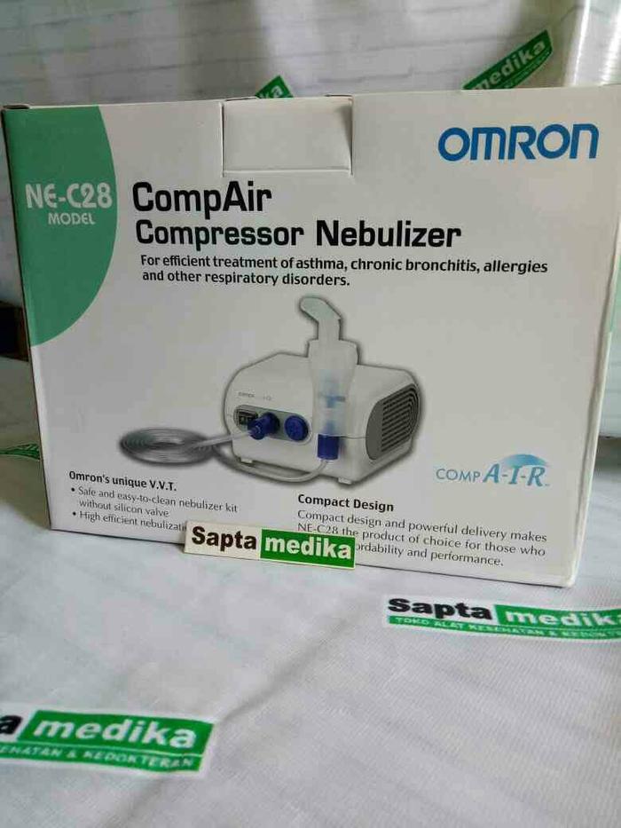 Gambar Nebulizer omron C28 alat uap untuk asma dan pengencer dahak dari Sapta Medika Jember Kab. Jember Tokopedia