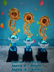 piala trophy tropi set juara 1 2 3 bagus murah mewah