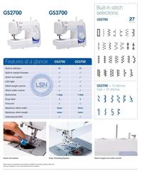 Gambar Brother GS2700 Sewing Machine - Mesin Jahit Portable GS 2700 dari Brother Indonesia Shop Kota Administrasi Jakarta Pusat 5 Tokopedia