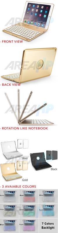 Gambar Ultra Slim Keyboard Case Backlight for iPad Pro 10.5 dari AreaHP77 Kota Administrasi Jakarta Pusat 2 Tokopedia