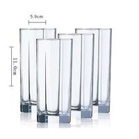 Gambar [7in1] Water Glass + Tatakan Gelas [ 230ml ] - Birumuda dari Dt.Shop Medan Kota Medan 5 Tokopedia