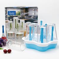 Gambar [7in1] Water Glass + Tatakan Gelas [ 230ml ] - Birumuda dari Dt.Shop Medan Kota Medan 1 Tokopedia