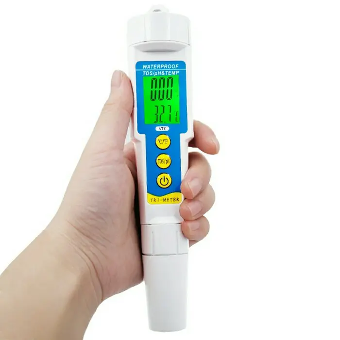 PH & TDS Meter Plus Temperature Meter Digital.Waterproof 2