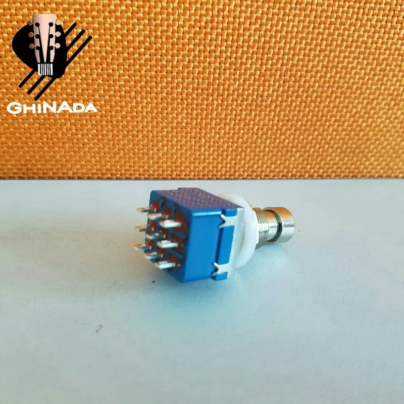 3PDT 9PIN Switch Pedal Effects/ 3 PDT Foot Push Blue 1