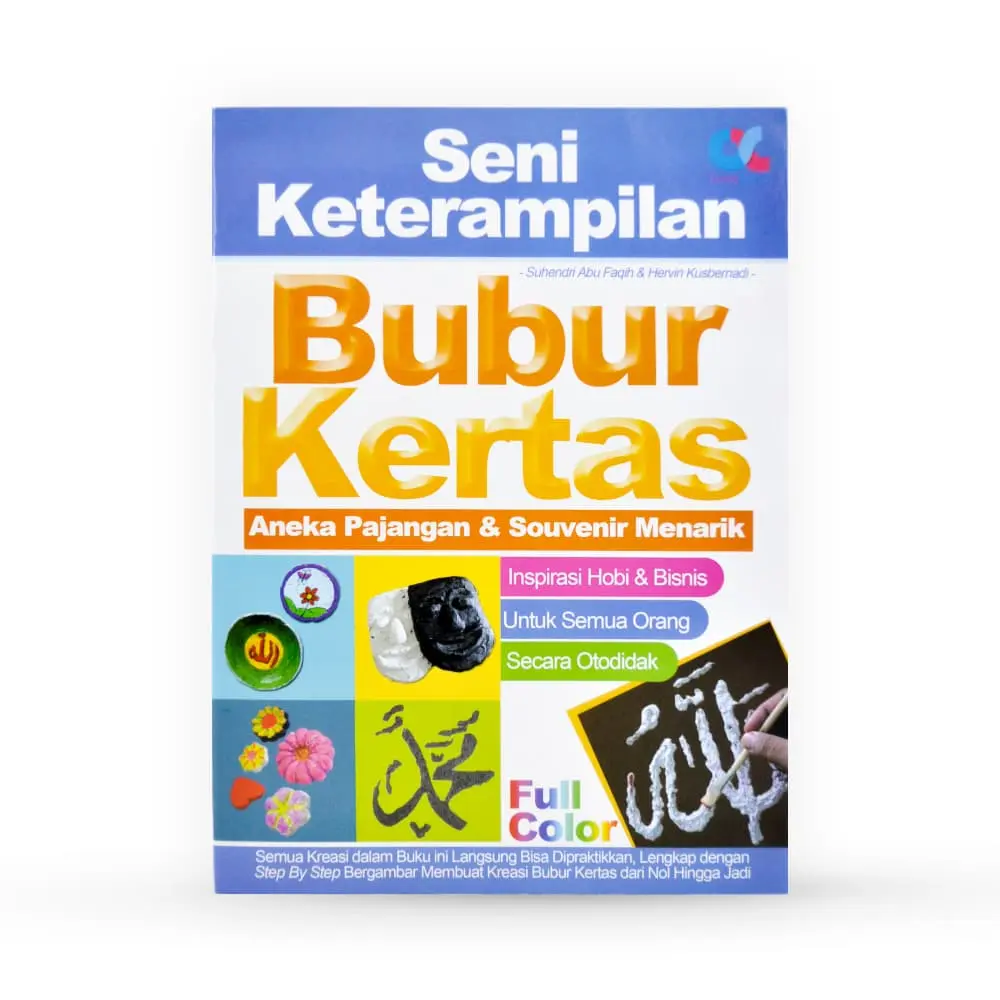 buku seni keterampilan bubur kertas