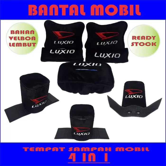 Bantal Mobil Luxio 4 in 1