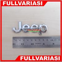Gambar Emblem JEEP Premium Chrome dari Full Variasi Jakarta Kota Administrasi Jakarta Timur 2 Tokopedia
