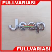 Gambar Emblem JEEP Premium Chrome dari Full Variasi Jakarta Kota Administrasi Jakarta Timur 1 Tokopedia