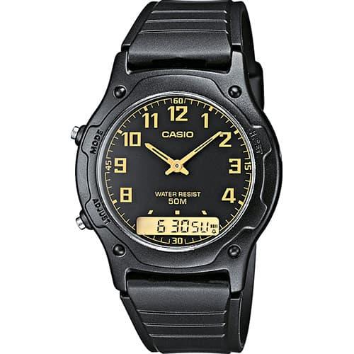 Gambar Casio Analog Digital Jam Tangan Unisex Strap Karet AW-49H-1B Original dari Ogytashop Kota Administrasi Jakarta Pusat Tokopedia