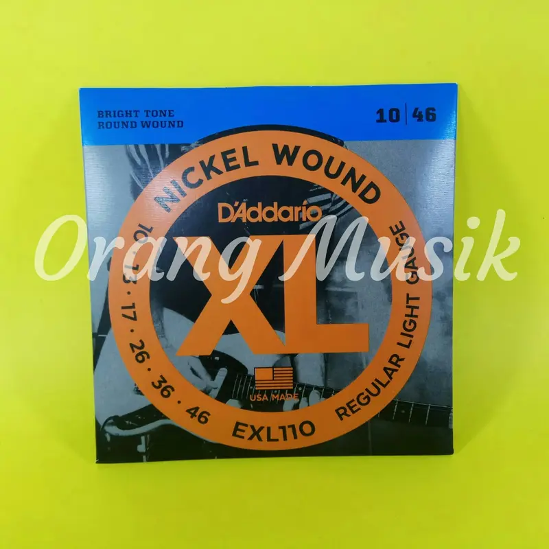Senar Gitar Elektrik D Addario EXL110 0.10 1