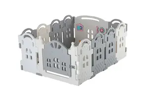 Parklon Monochrome Fence New Series 14+4 / Pagar Pengaman Bayi