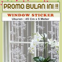 Gambar Window stiker/wallpaper kaca film bambu bamboo Sandblast dari kairoswallpaper Jakarta Pusat 1 Tokopedia