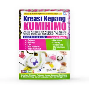 buku kreasi kepang KUMIHIMO