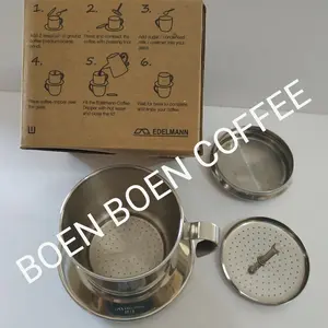 EDELMANN Premium Vietnam Drip Coffee 150 ml Stainles- for Kafe & Hotel