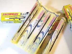Refill isi ulang ballpoint pulpen Snowman 0.7mm V1 V2 V6 BP-7 S1