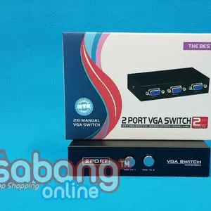 VGA SWITCH 2 PORT MANUAL / SWITCH VGA 2 PORT