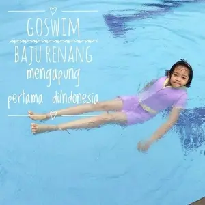 Cuddle me floating swimsuit - baju renang mengapung anak size L