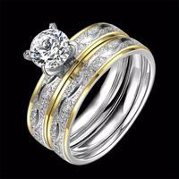 Gambar Cincin Ganda Permata berlian wanita Premium Stainless steel - Perak, 8 dari GAWUNG CLASSIC Kota Administrasi Jakarta Timur 4 Tokopedia
