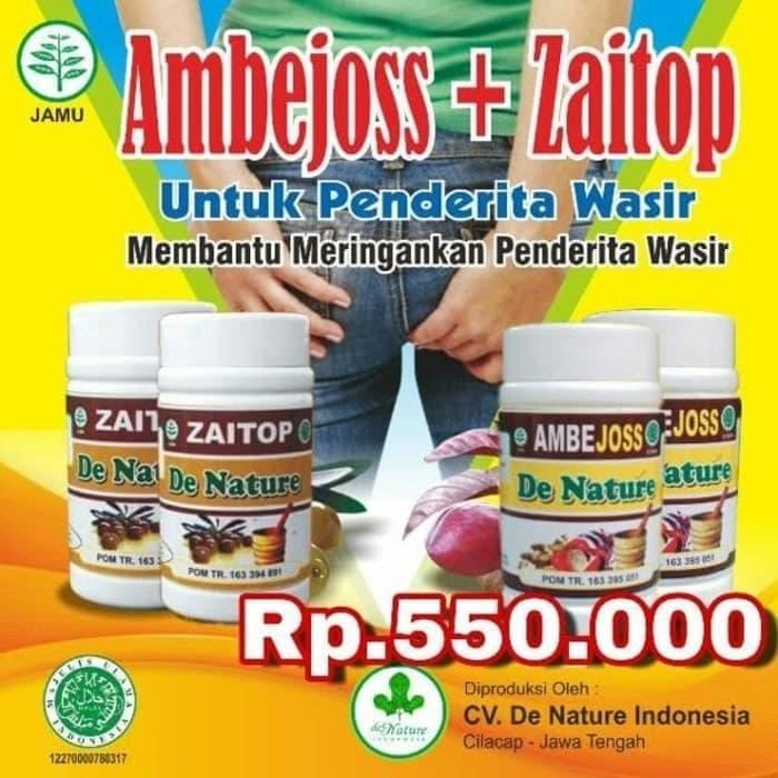 Gambar Ambejoss Obat Wasir Ambeien Herbal De Nature ( paket 2 minggu ) dari jack Denature Kab. Cilacap Tokopedia