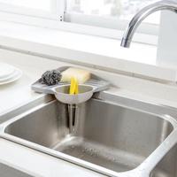 Gambar rak zink dapur / rak penyimpanan spons / triangle plastic rack dari unniso Kota Bandung 5 Tokopedia
